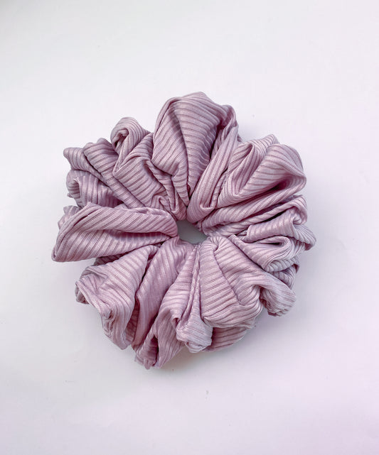 Jersey Volumizing Scrunchie - Lilac