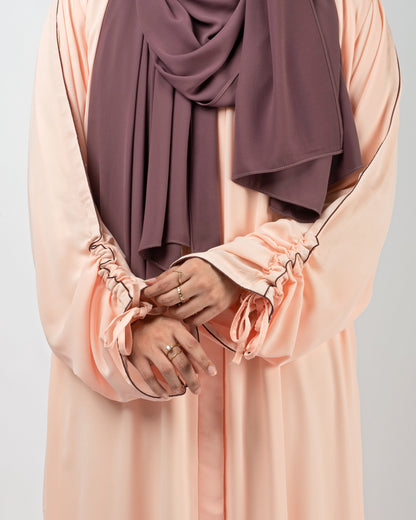 Avina Abaya - Light Peach