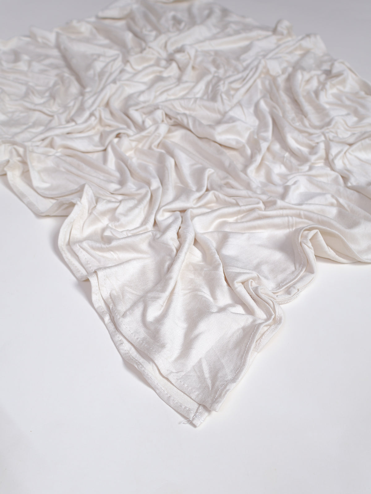 Plain Jersey Hijab - Ivory