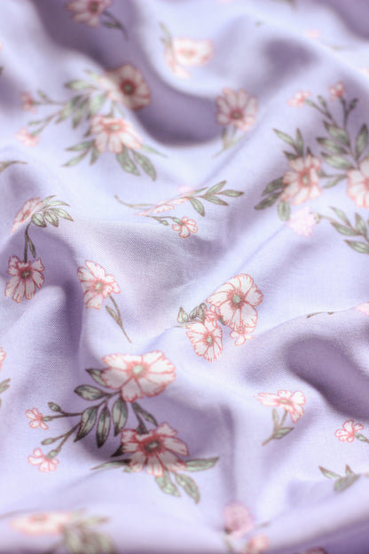 Namaz Chadar With Sleeves - Nazneen (Lilac)