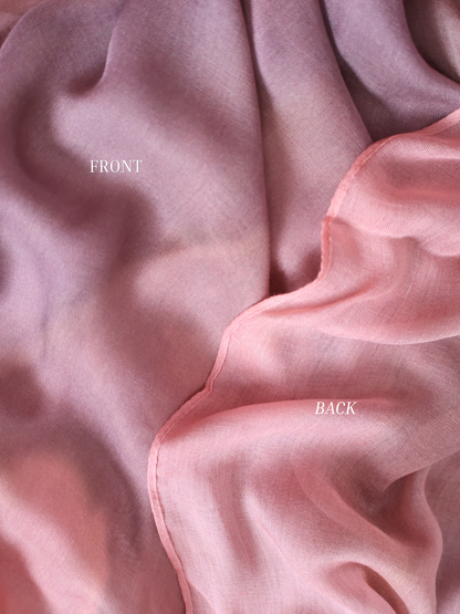 Real Modal Printed Hijab - Blush Crush