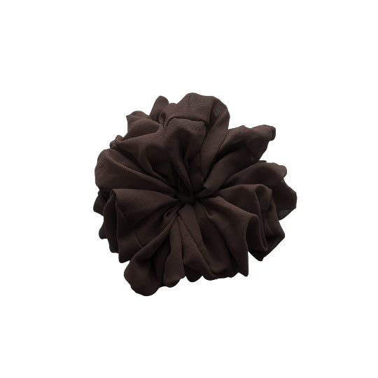 Georgette Volumizing Scrunchie - Dark Brown