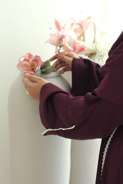 Heba Abaya - Plum