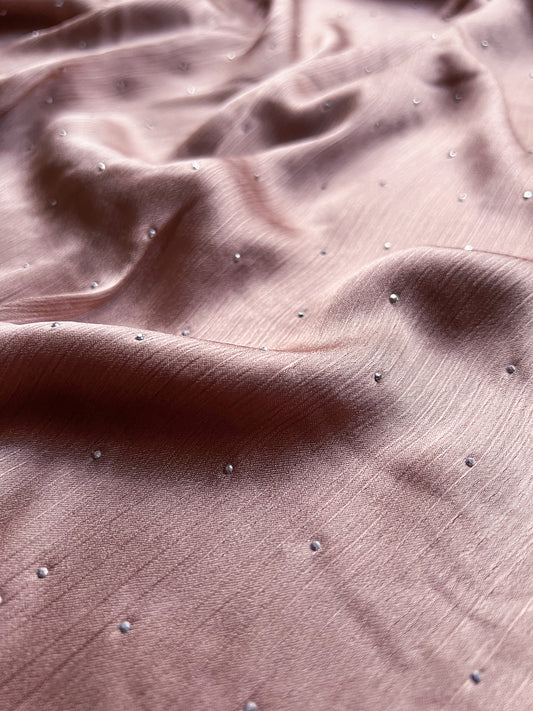 Crinkle Silk Luxe - Taupe