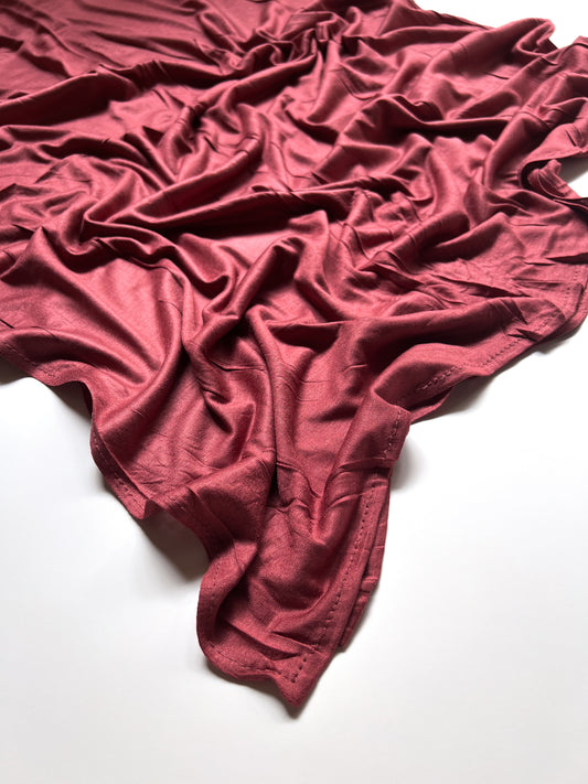 Modal Jersey Hijab - Rosewood