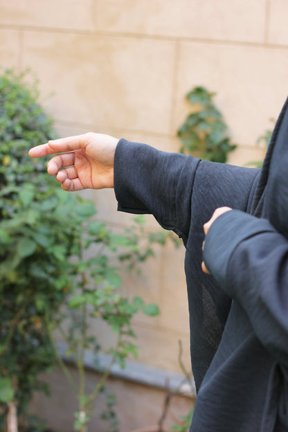 Namaz and Umrah Scarf - Denim Blue