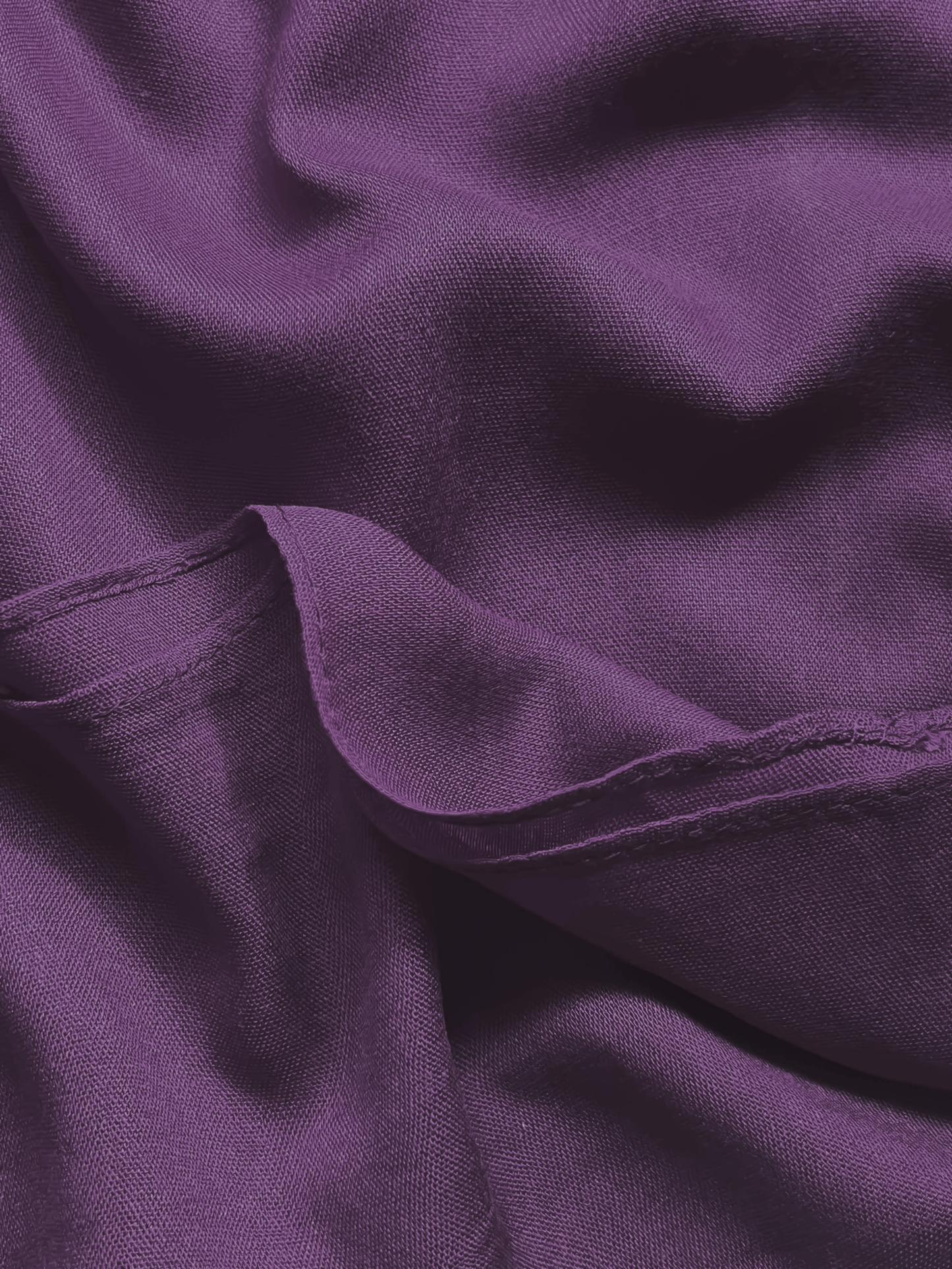 Modal Hijab XL (Single Stitch)- Soft Purple