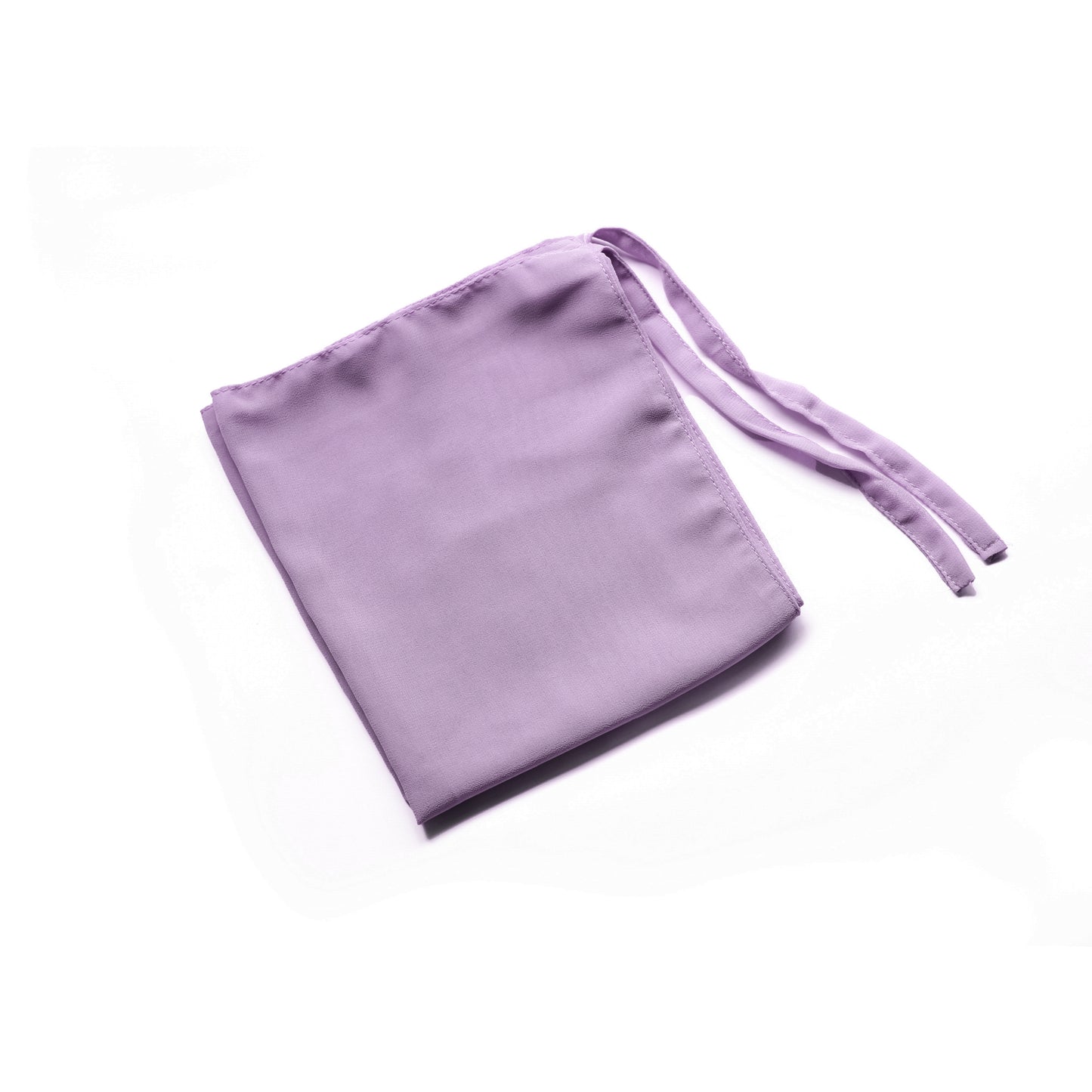 Tie back Niqab - Georgette - Dusty Purple