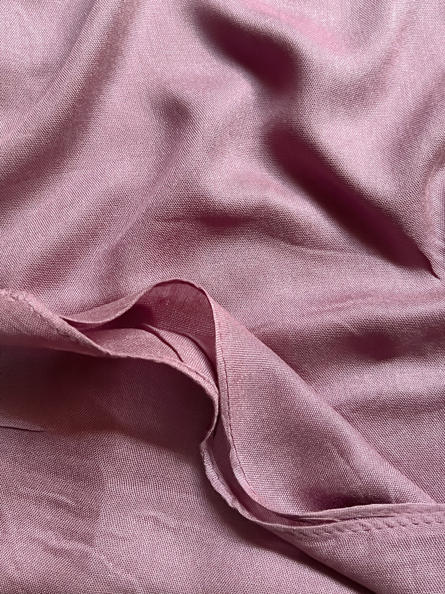Modal Hijab (Single Stitch)- Tea Pink