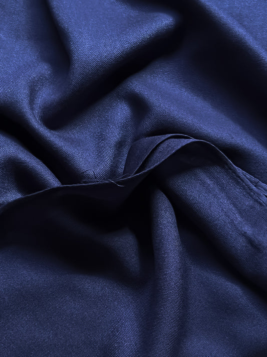 Modal Hijab (Single Stitch)- Navy Blue
