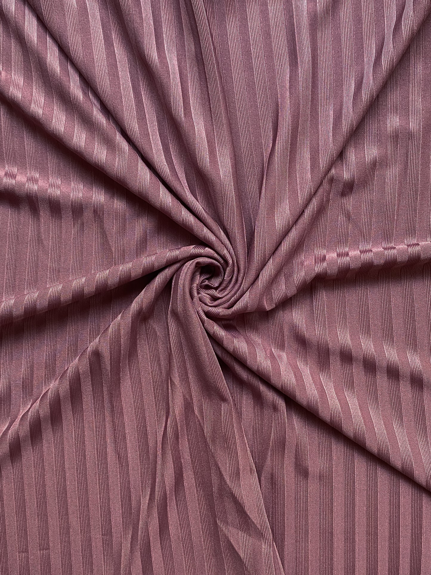 Striped Jersey Hijab - Mauve