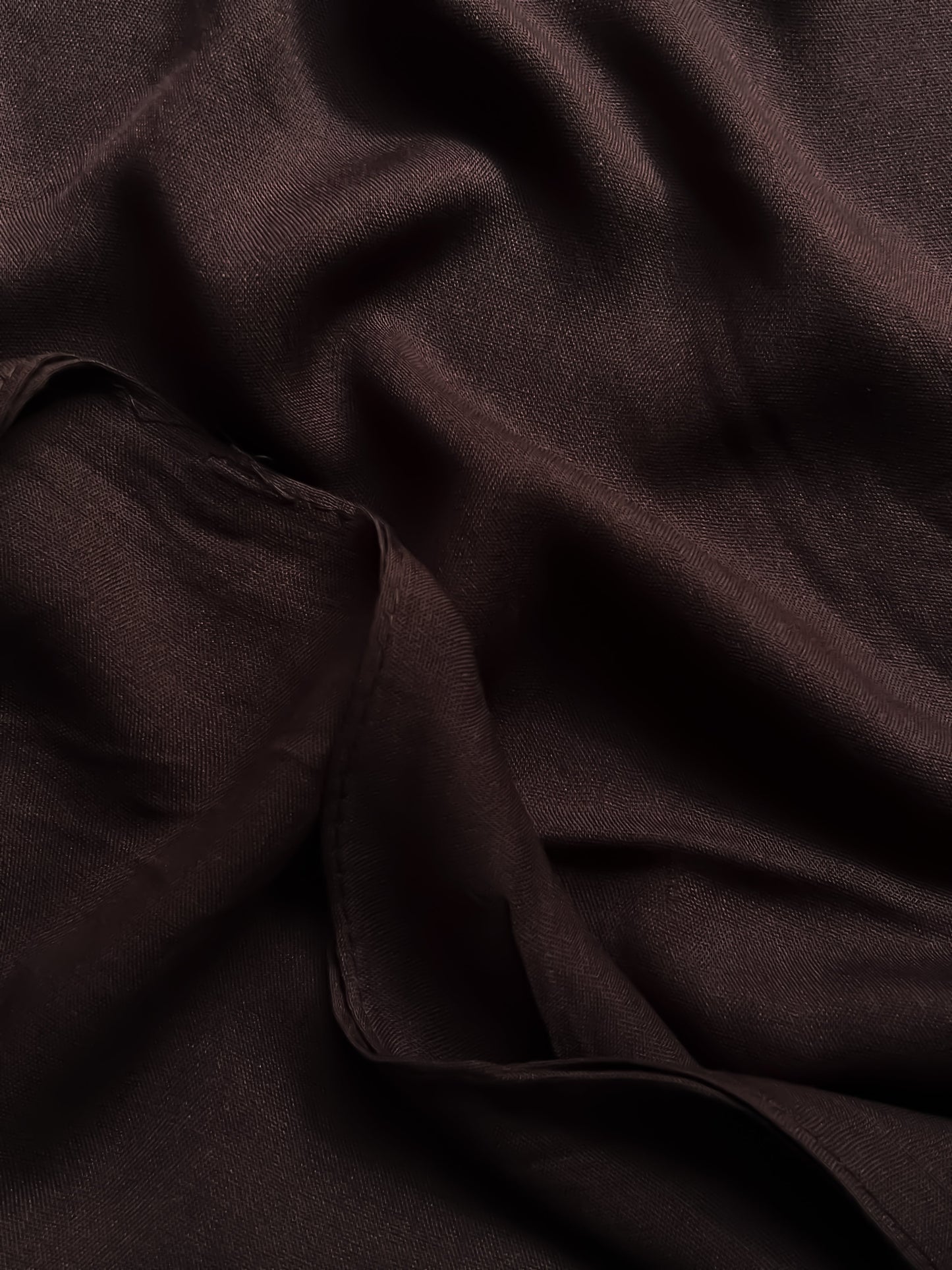 Modal Hijab XL (Single Stitch)- Chocolate Brown