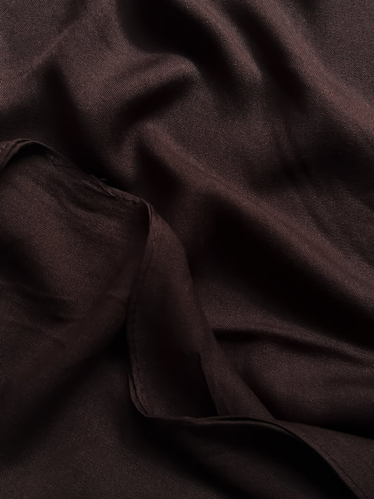 Modal Hijab (Single Stitch)- Brown