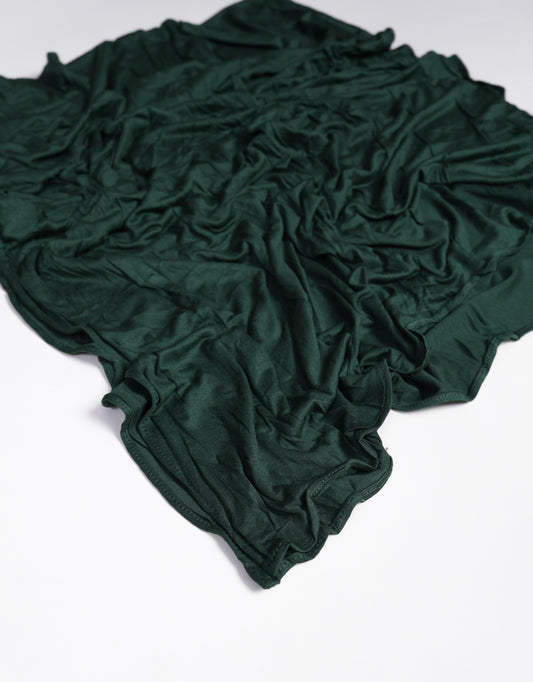 Plain Jersey Hijab - Emerald