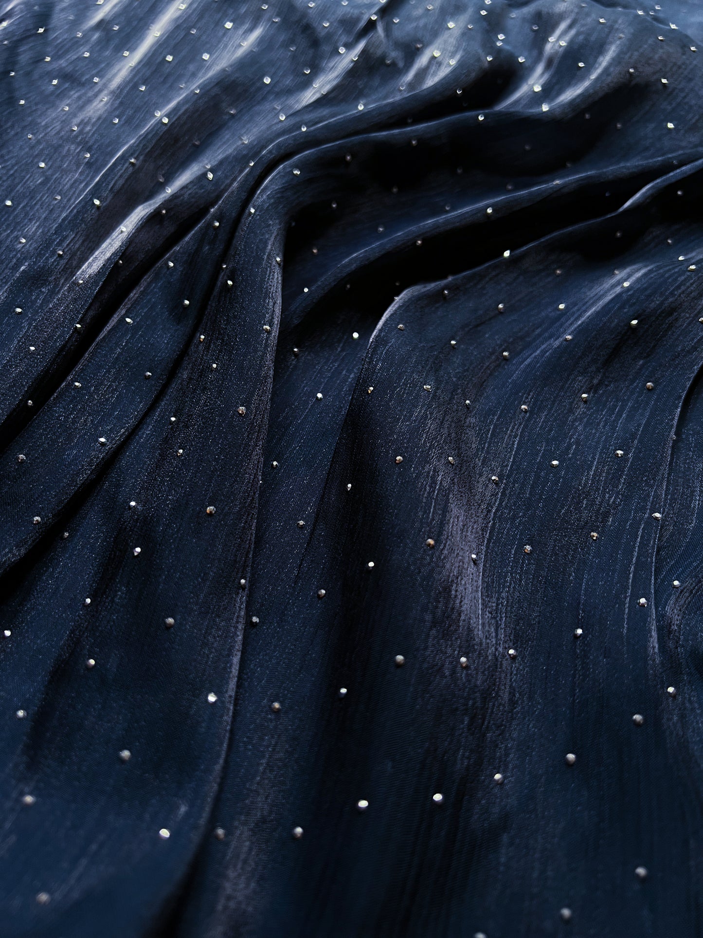 Moondust Rhinestones - Navy Blue