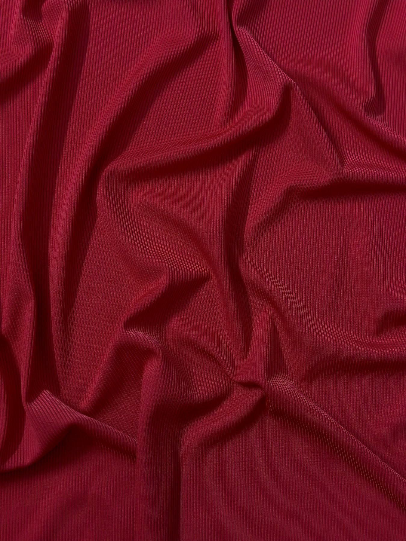Ribbed Jersey Luxe - Crimson Red – The Women Zone - A Hijab & Abaya Brand