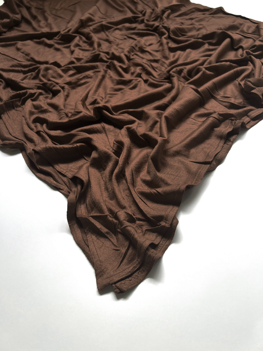 Modal Jersey Hijab - Milk Chocolate