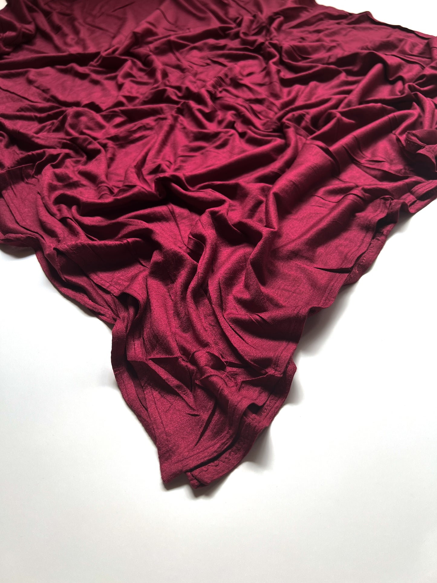 Modal Jersey Hijab - Maroon