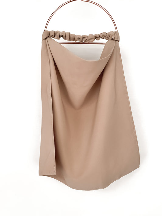 Elastic back Niqab - Beige