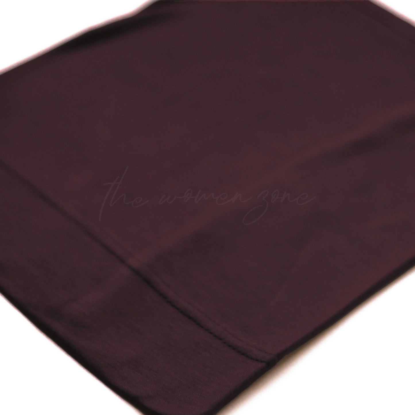 Bonnet Hijab Cap - Burgundy