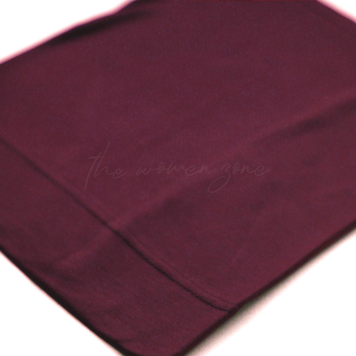 Bonnet Hijab Cap - Real Maroon