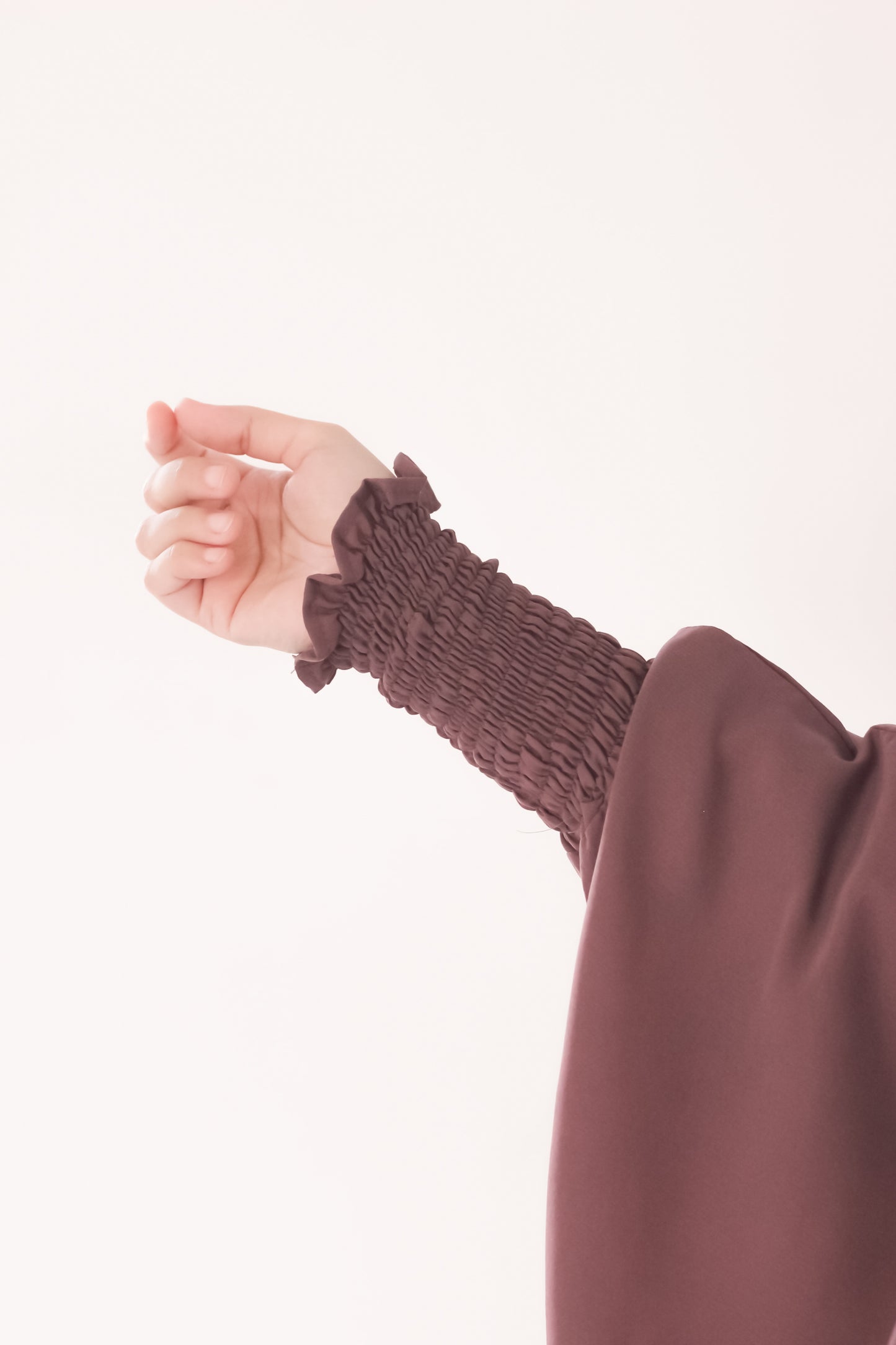 Jilbab + FREE Niqab - Rose Tan
