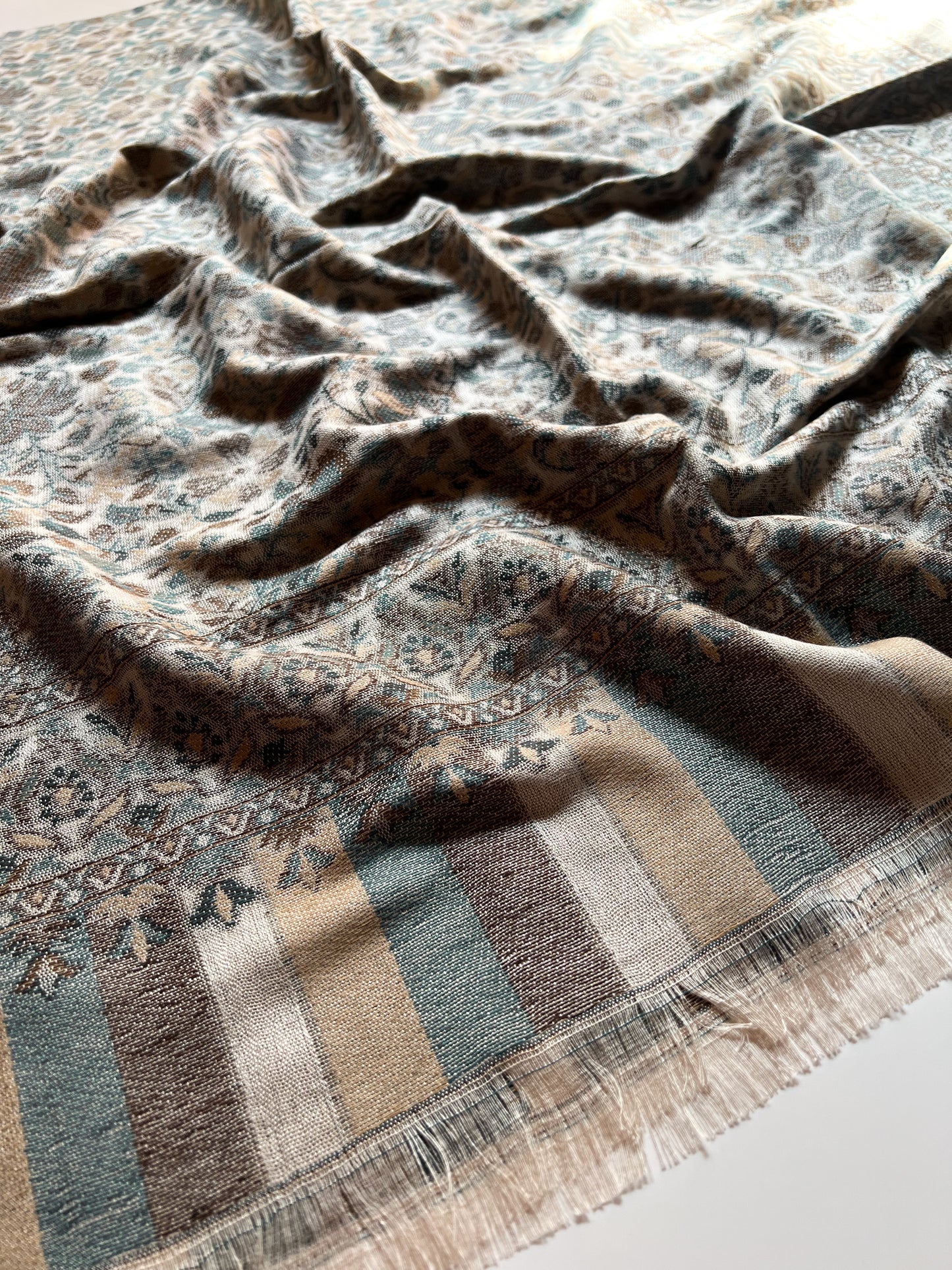 Pashmina Hijab - Smokey Taupe