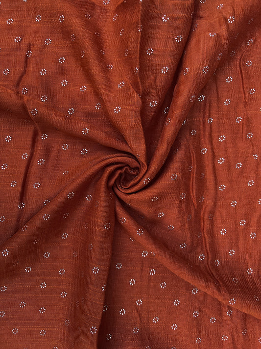 Zaira Formal Hijab - Rust