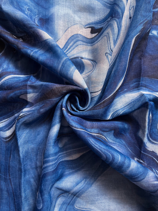 Modal Hijab Lookalike - Ocean Ripple