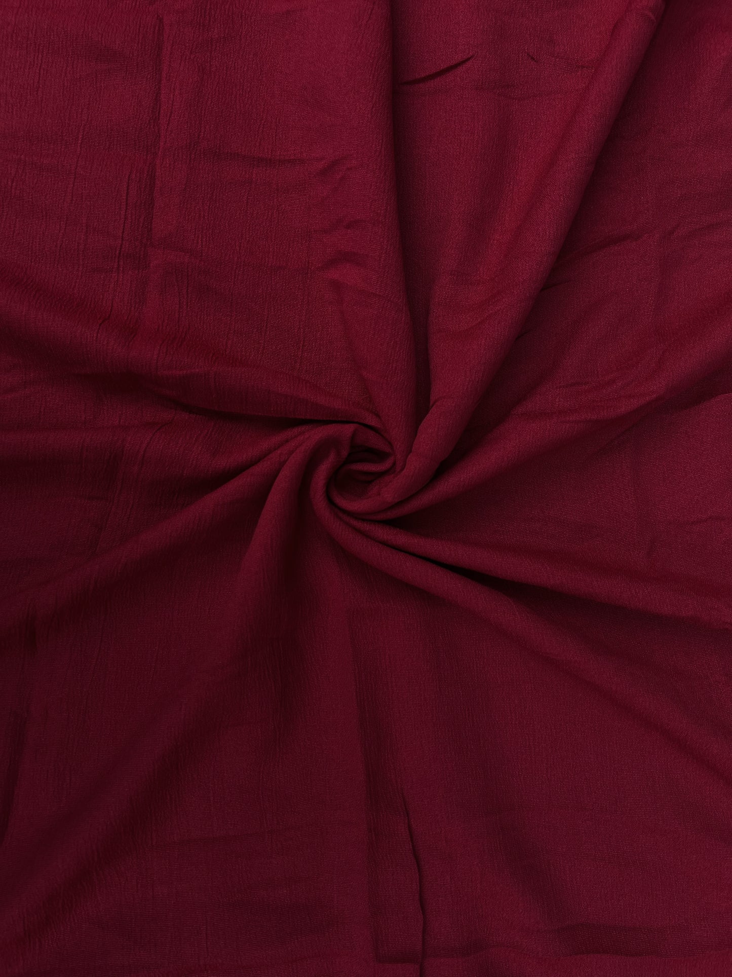 Cotton Crush Hijab - Maroon