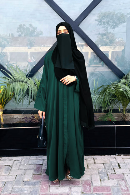 Marwa Pleated Abaya