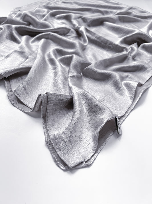 Textured Silk - Silver