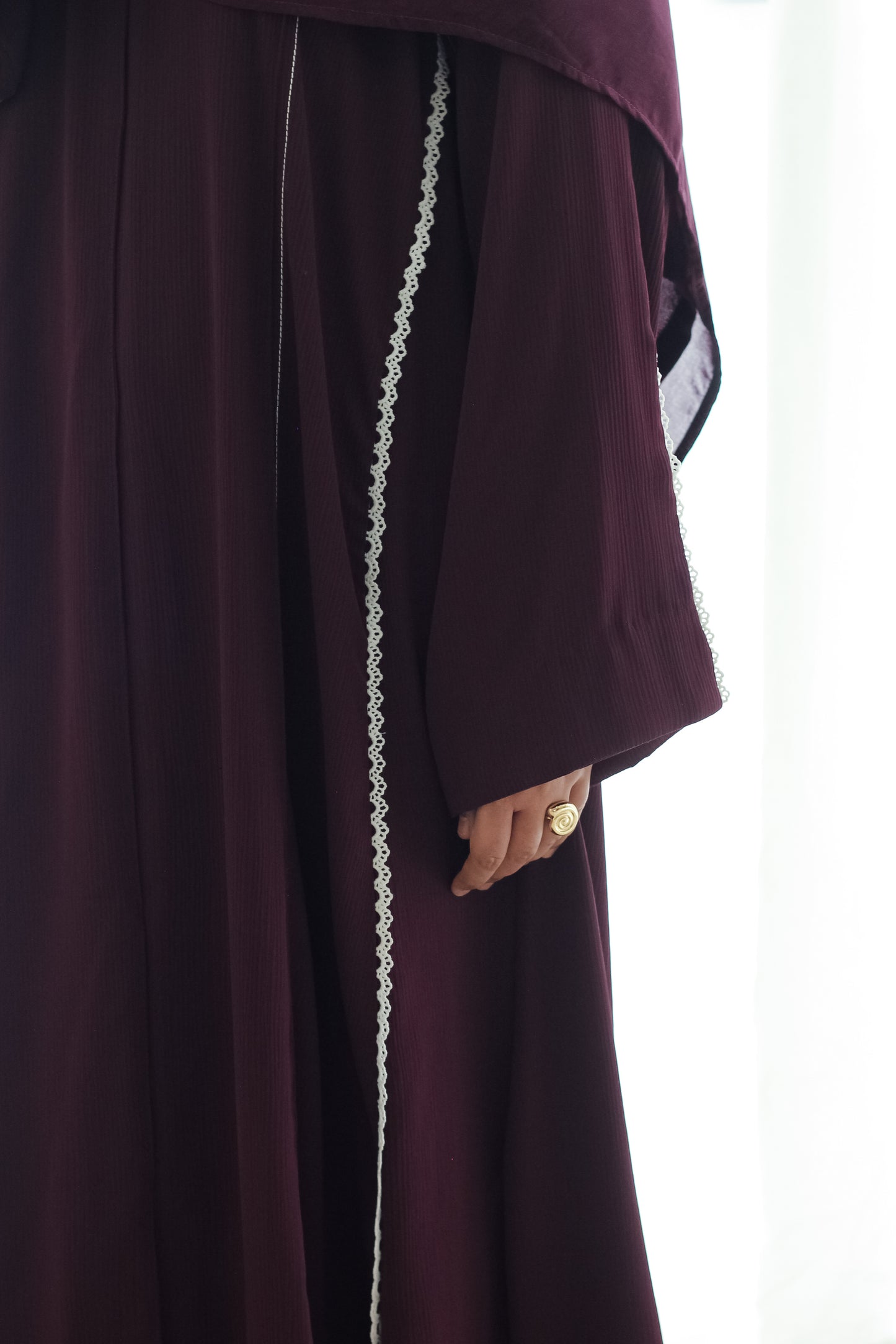Heba Abaya - Plum