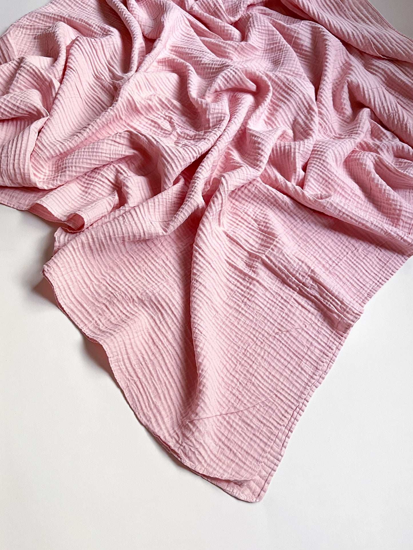 Crumpled Marble Hijab - Light Pink