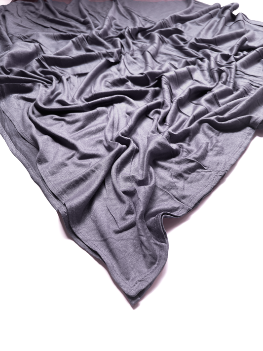 Modal Jersey Hijab - Steel Grey