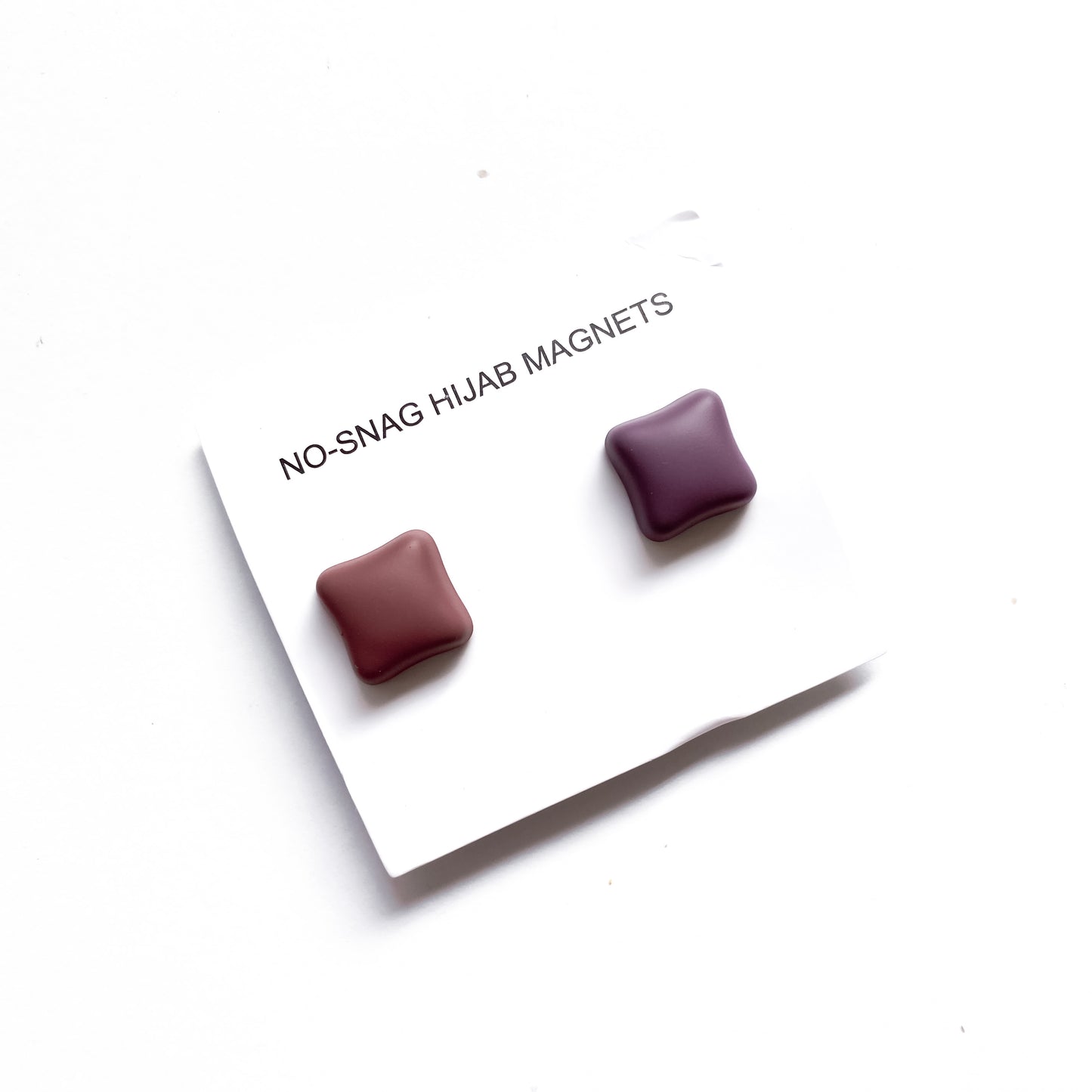 Matte Hijab Magnets (Square)  - Swirl