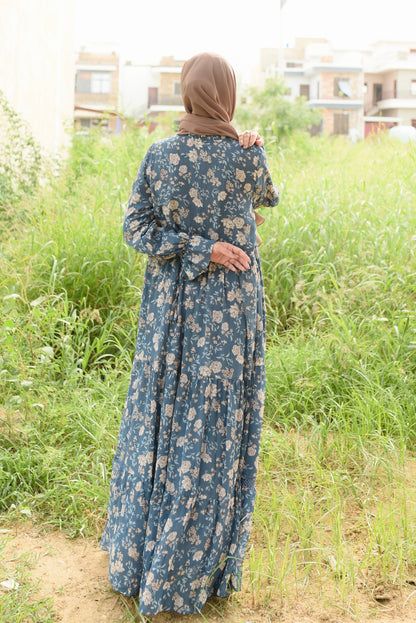 Floral Whisper Modest Dress