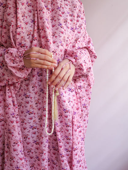 Namaz Chadar With Sleeves (Lawn) - Rubab