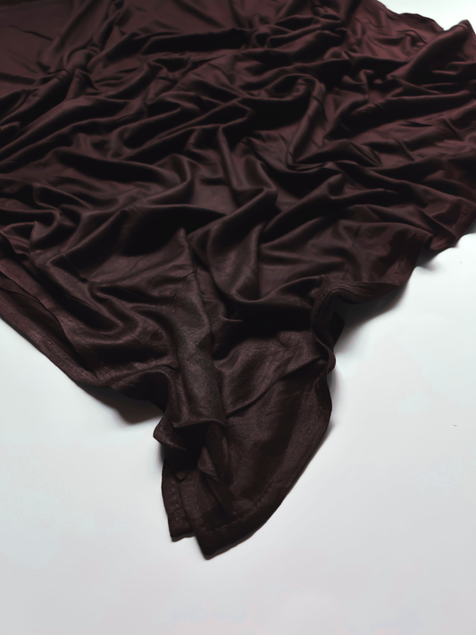 Modal Jersey Hijab - Chocolate Brown