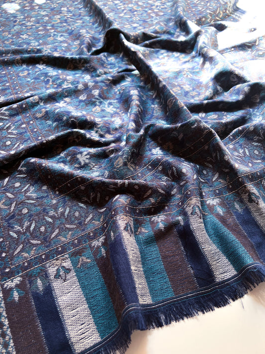 Pashmina Hijab - Navy Blue