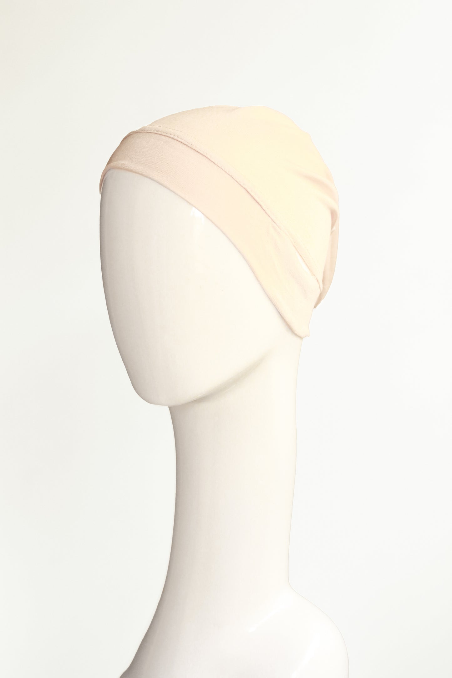 Malaysian Ear-hole Hijab Cap - Skin