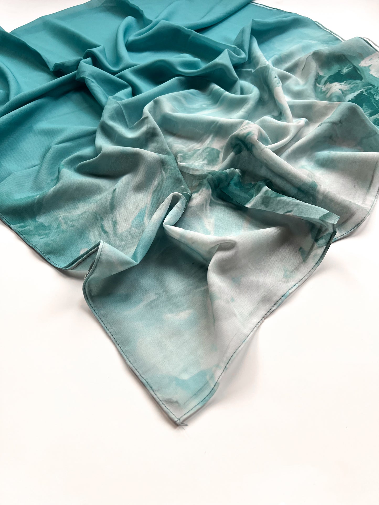 Printed Georgette - Oceanic