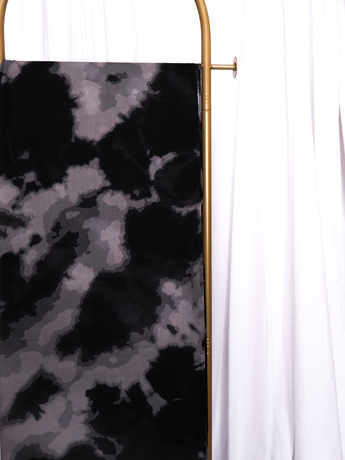 Real Modal Printed Hijab - Shadow