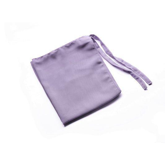 Tie back Niqab - Georgette - Muted Lavendar