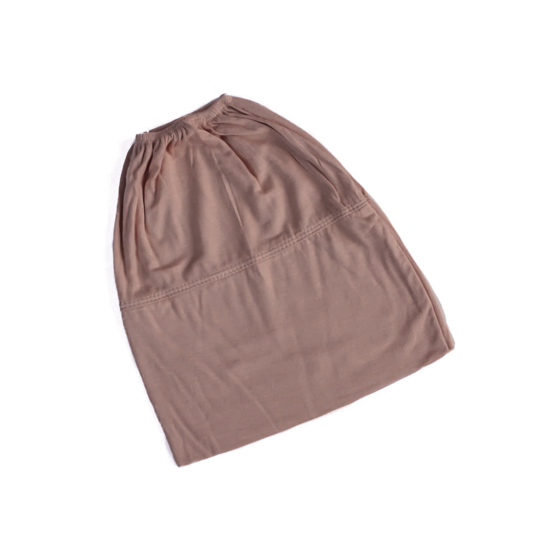 (No headache) Beanie Hijab Cap - Latte