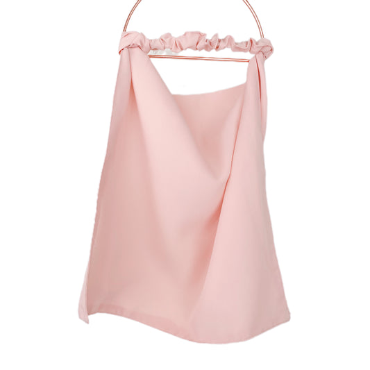 Elastic back Niqab - Powder Pink