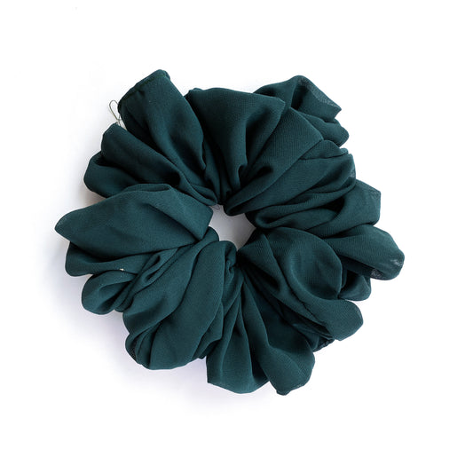 Georgette Volumizing Scrunchie - Teal