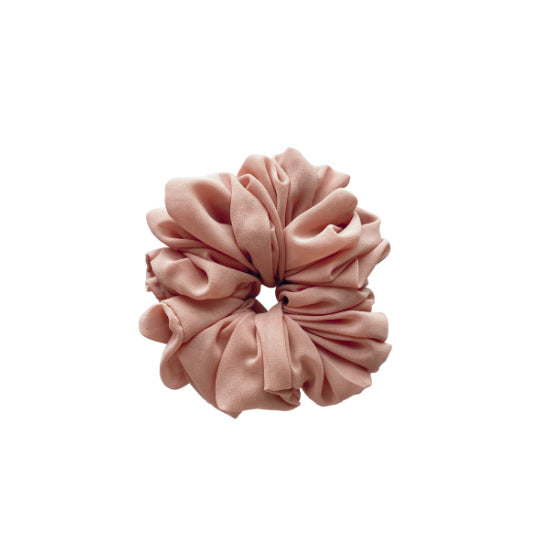 Georgette Volumizing Scrunchie - Vintage Peach