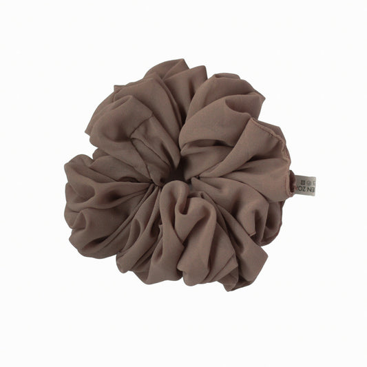 Georgette Volumizing Scrunchie - Mocha