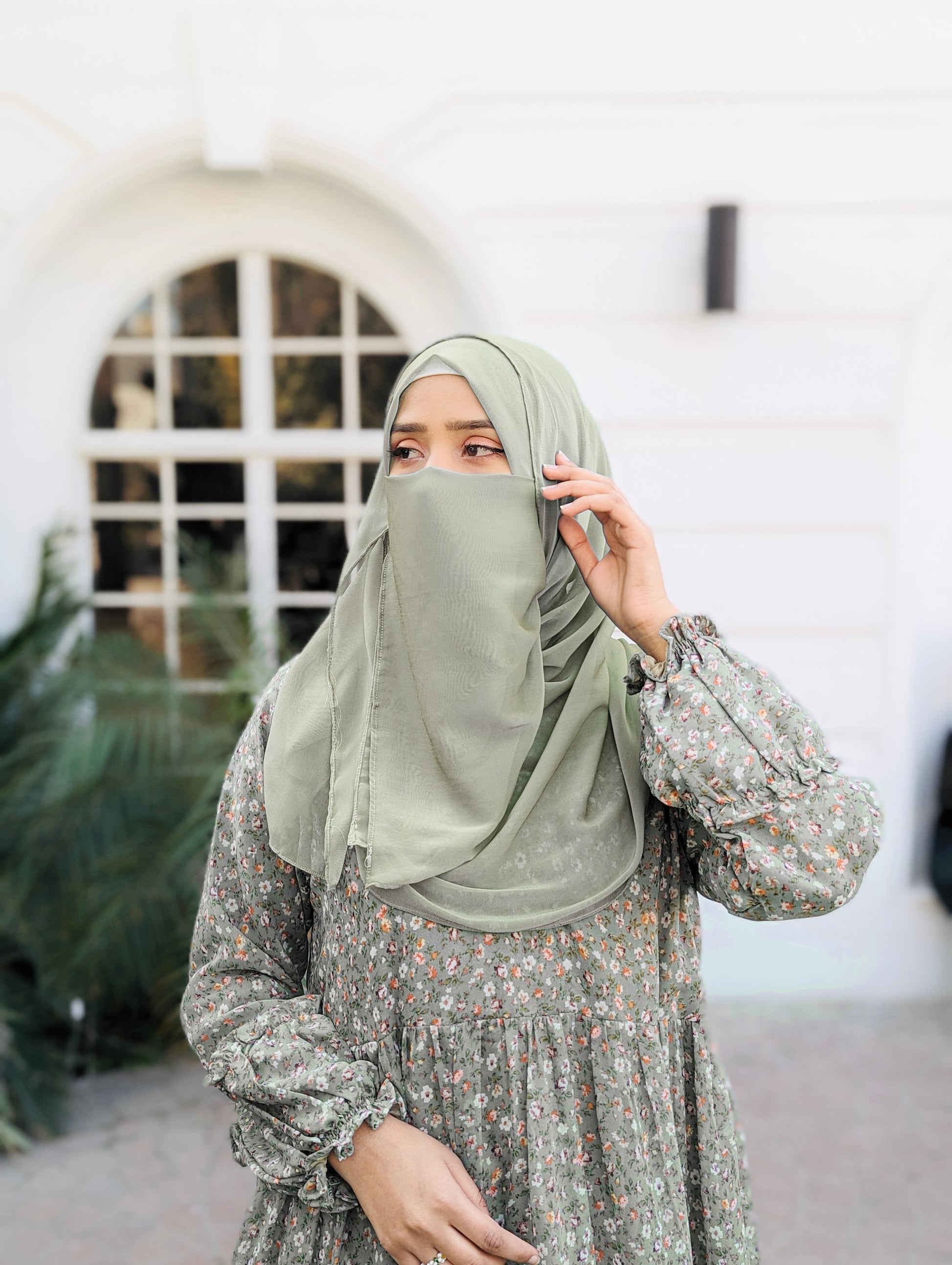 Soothing Sage Modest Dress The Women Zone - A Hijab & Abaya Brand Soothing Sage Modest Dress The Women Zone - A Hijab & Abaya Brand